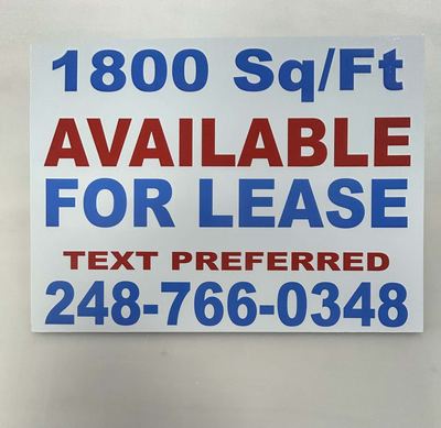 Signs and banners by Harbor GraphX