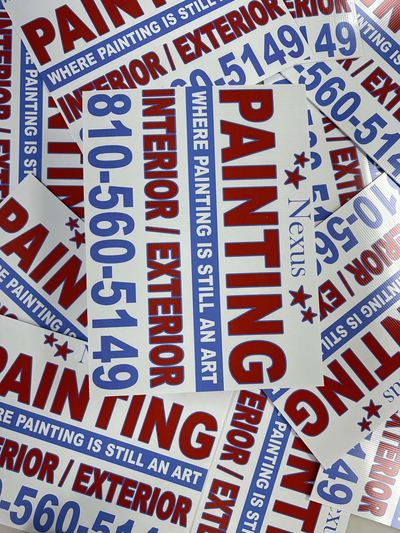 Signs and banners by Harbor GraphX