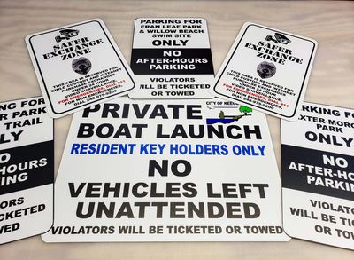 Signs and banners by Harbor GraphX