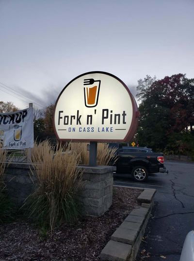 Storefront signs by Harbor GraphX