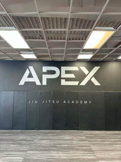 Apex Jiu-Jitsu. Interior branding