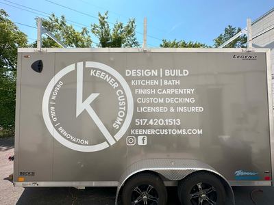 Keener Customs. Trailer wrap